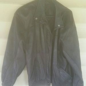 Vintage Eittenne Aigner Leather Jacket